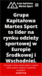 Mobile Screenshot of martessport.com.pl