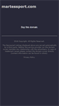 Mobile Screenshot of martessport.com